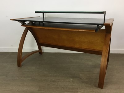 Lot 528 - JUAL FURNITURE, HELSINKI PC201 WALNUT DESK
