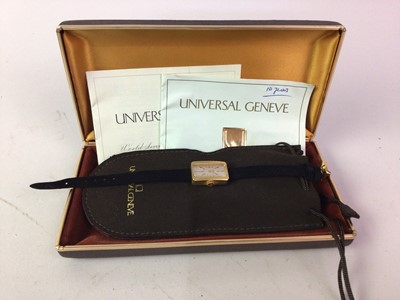 Lot 43 - UNIVERSAL GENEVE LADIES WRIST WATCH