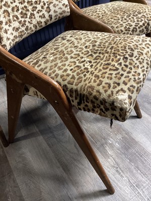 Lot 500 - BERESFORD AND HICKS, SET OF SIX TEAK DINING CHAIRS