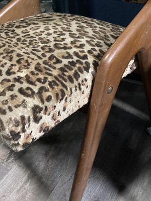 Lot 500 - BERESFORD AND HICKS, SET OF SIX TEAK DINING CHAIRS