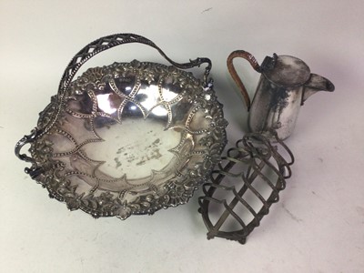 Lot 77 - GROUP OF SILVER PLATED WARE