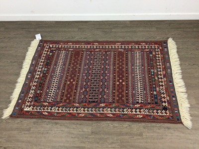 Lot 102 - TWO SOMAK RUGS