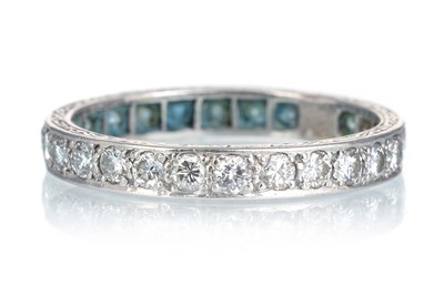 Lot 562 - DIAMOND ETERNITY RING