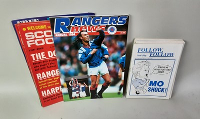 Lot 262 - COLLECTION OF RANGERS MAGAZINES