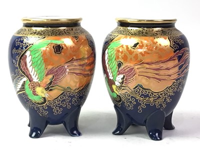 Lot 274 - PAIR OF CARLTON WARE ART DECO STYLE VASES