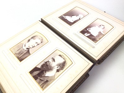 Lot 279 - COLLECTION OF VICTORIAN CARTE DE VISITE PHOTOGRAPHS