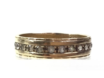 Lot 311 - SIMULATED DIAMOND ETERNITY RING