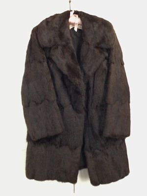 Lot 324 - TWO FUR COATS