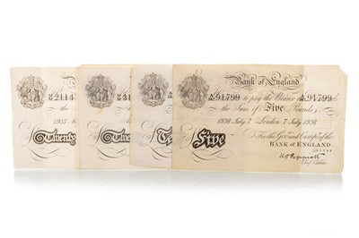 Lot 124 - INTERESTING GROUP OF WWII GERMAN COUNTERFEIT BANKNOTES