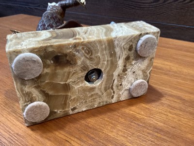 Lot 510 - ART DECO COLD PAINTED BRONZE AND IVORY FIGURE OF A DANCER