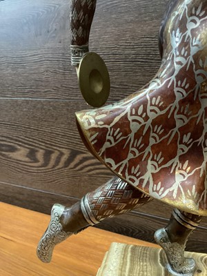 Lot 510 - ART DECO COLD PAINTED BRONZE AND IVORY FIGURE OF A DANCER