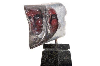 Lot 512 - BERTIL VALLIEN FOR KOSTA BODA, GLASS BUST