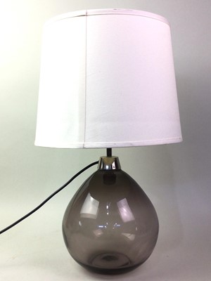 Lot 220 - PAIR OF MODERN TABLE LAMPS