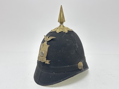 Lot 60 - NEW YORK NATIONAL GUARD DRESS HELMET