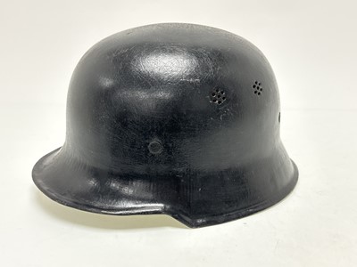 Lot 63 - GERMAN THIRD REICH M1935 TYPE STAHLHELM