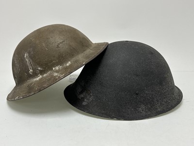 Lot 68 - BRITISH BRODIE TYPE HELMET