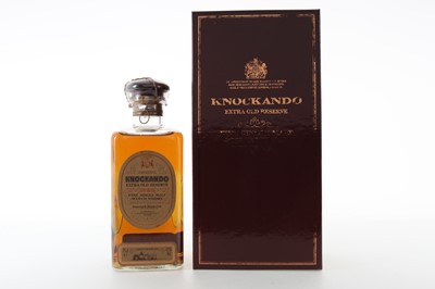 Lot 206 - KNOCKANDO 1968 EXTRA OLD RESERVE 75CL