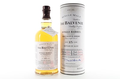 Lot 207 - BALVENIE 1981 15 YEAR OLD SINGLE BARREL 1L