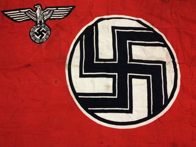 Lot 81 - GERMAN THIRD REICH NSDAP TYPE FLAG