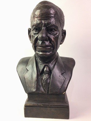 Lot 434 - BRONZE EFFECT BUST