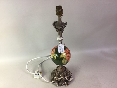 Lot 442 - MOORCROFT TABLE LAMP