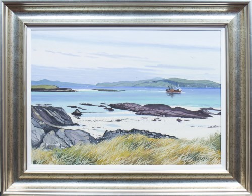 Lot 174 - FRANK COLCLOUGH, VIEW FROM IONA TOWARDS BEN...