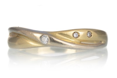 Lot 496 - DIAMOND BAND