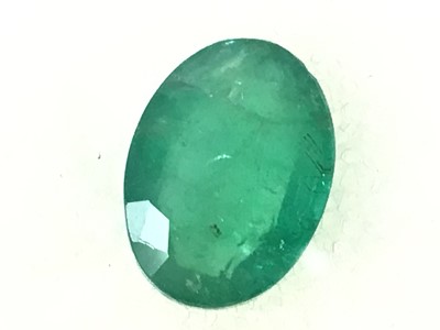 Lot 468 - TWO CERTIFIED EMERALDS