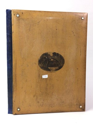 Lot 453 - MAUCHLINE WARE NOTEBOOK CASE