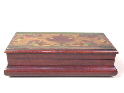 Lot 225 - DECORATIVE JEWELLERY BOX