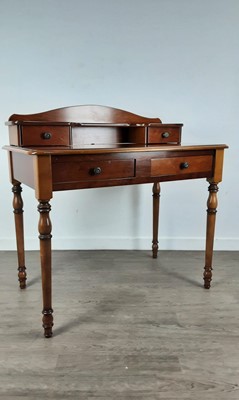 Lot 226 - MODERN CHERRY WOOD DESK