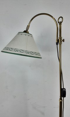 Lot 234 - BRASS FLOOR STANDING LAMP