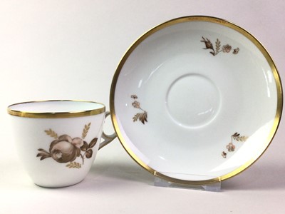 Lot 384 - ROYAL COPENHAGEN PART TEA SERVICE