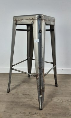 Lot 525 - INDUSTRIAL STYLE BAR STOOL