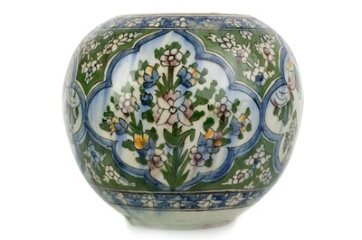 Lot 1333 - PERSIAN QAJAR VASE