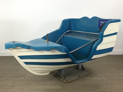 Lot 512 - FAIRGROUND RIDE BOAT