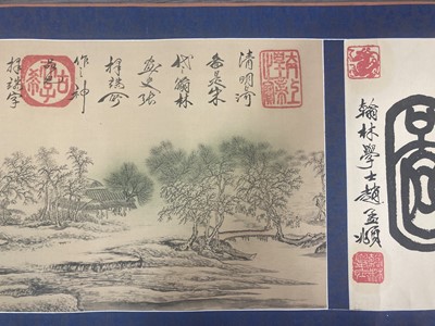 Lot 1325 - CHINESE SCROLL