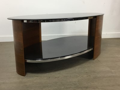 Lot 530 - JUAL FURNITURE, TWO WALNUT COFFEE TABLES