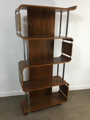 Lot 527 - JUAL FURNITURE, HELSINKI BS201 WALNUT MODULAR SHELVING UNIT / BOOKCASE
