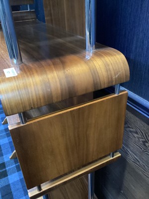 Lot 527 - JUAL FURNITURE, HELSINKI BS201 WALNUT MODULAR SHELVING UNIT / BOOKCASE