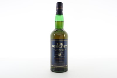 Lot 220 - GLENLIVET 18 YEAR OLD