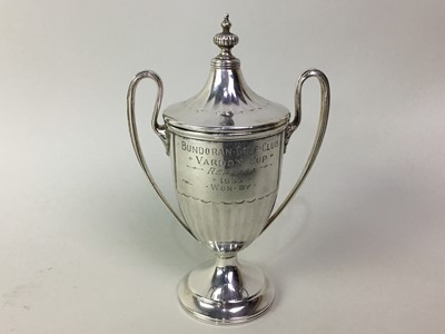 Lot 633 - SILVER REPLICA GOLF TROPHY