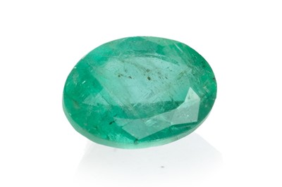 Lot 465A - **UNMOUNTED EMERALD