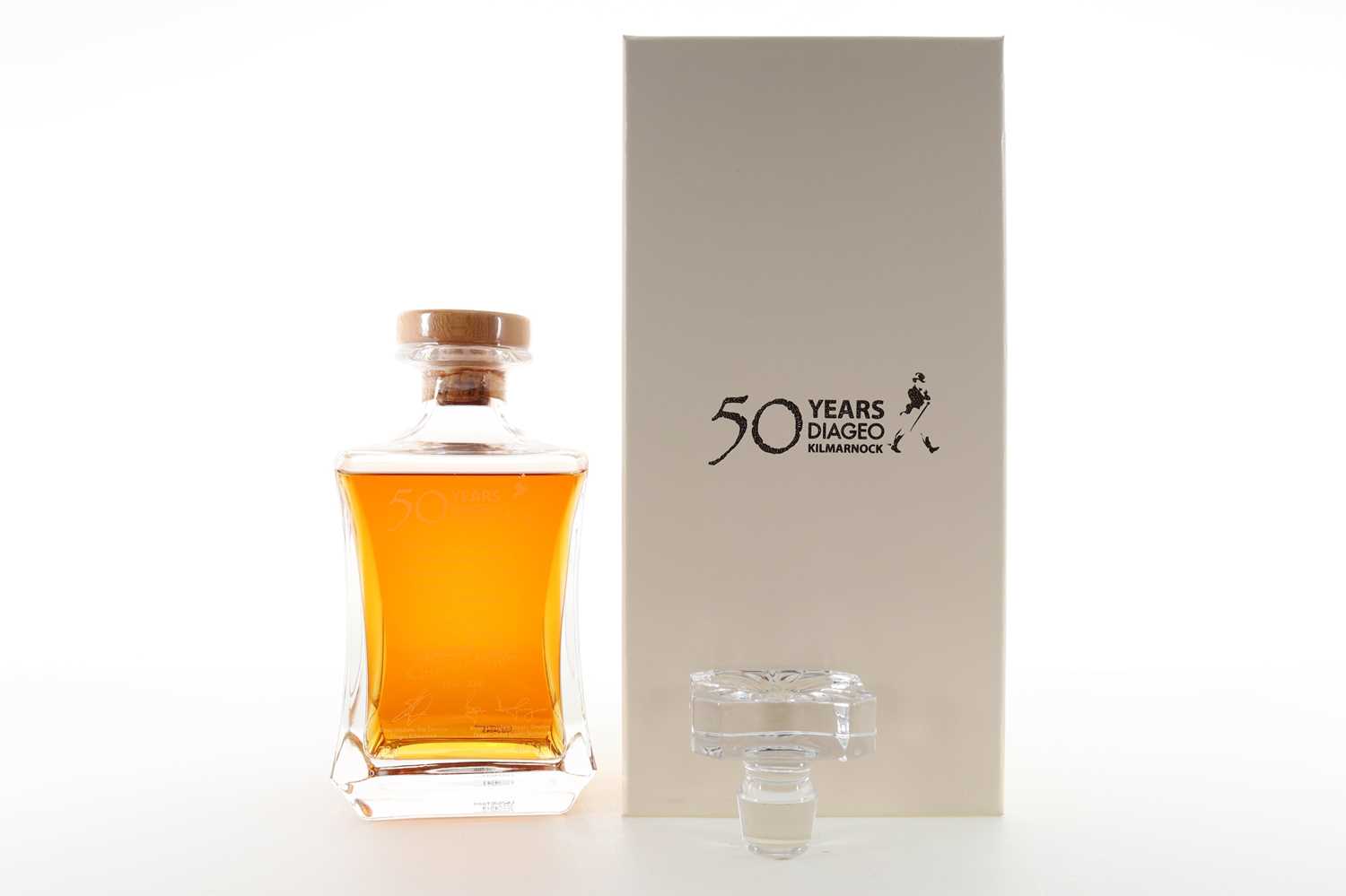 Lot 50 - JOHNNIE WALKER 1820 50 YEARS OF DIAGEO IN KILMARNOCK