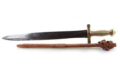 Lot 89 - FRENCH M1831 FOOT ARTILLERY SHORT SWORD