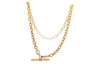 Lot 649 - CURB LINK ALBERT CHAIN