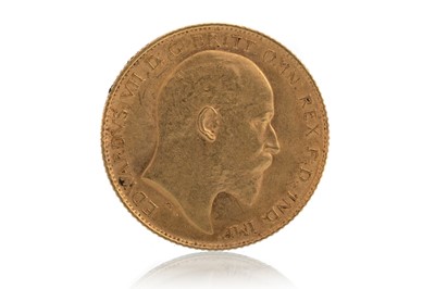 Lot 128 - EDWARD VII GOLD HALF SOVEREIGN