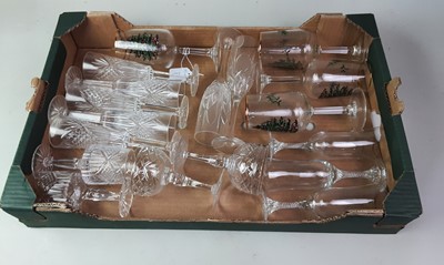 Lot 665 - COLLECTION OF MACINTOSH STYLE CHAMPAGNE FLUTES