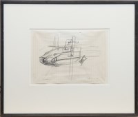Lot 235 - * PETER HOWSON OBE, TRAVNIK 1994 pencil on...