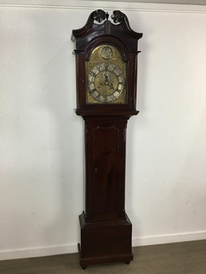 Lot 788 - MAHOGANY LONGCASE CLOCK